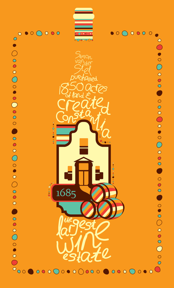 How Colorful Illustrations can shape the South African Wine industry!