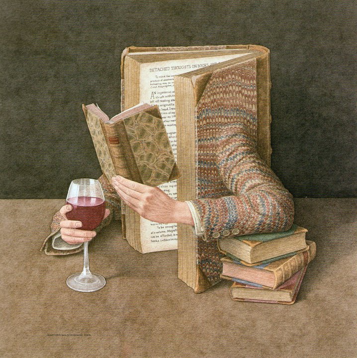Surreal Illustrated books in anthropomorphic style