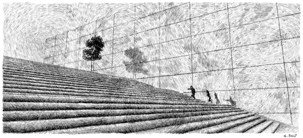 Amazing Drawings of ‘fingerprint’ Technique by Nicolas Joly