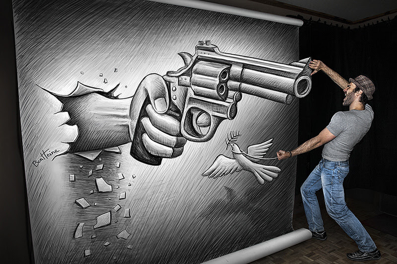 Pencil Vs Camera by Visual Artist Ben Heine