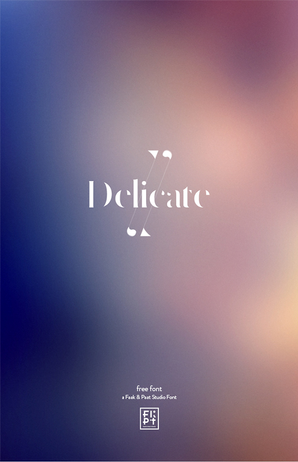 delicate typeface free download