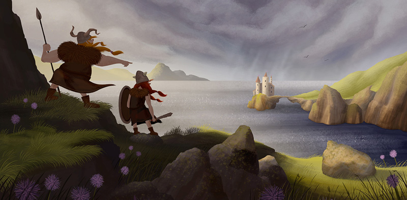 Atmospheric Illustrations by Coen Hamelink