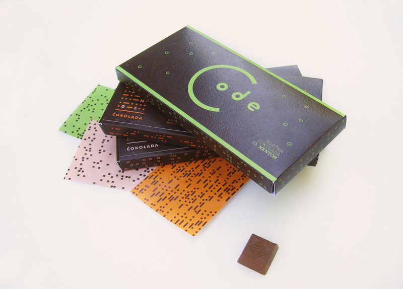 De- CODE the chocolate | Branding